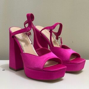 Hot Pink Platform Heels